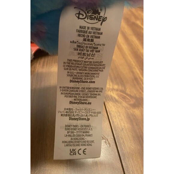 Sully Monsters Inc. Plush 10.5in Disney Store Pixar Stuffed Animal Child’s Toy - Picture 14 of 15